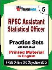 RPSC Assistant Statistical Officer Exam Practice Set Book in English