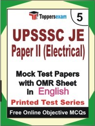UPSSSC JE Paper II (Electrical) Exam Practice Set Book (English)