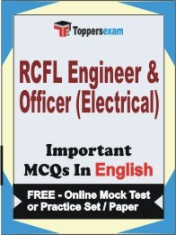 RCFL Engineer & Officer (Electrical) Exam Objective MCQ in English (Book) + (FREE) Online Mock Test Series