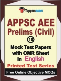 APPSC AEE PRELIMS (CIVIL) Exam 10 Practice Set Book (English)