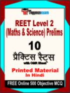 REET Level 2 (Maths & Science) Prelims Test Book in Hindi - Practice Set