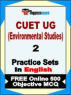CUET UG (Environmental Studies) Test Book in English - Question Paper / Practice Set