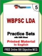 WBPSC LDA Test Book in English - Mock Test / Practice Set