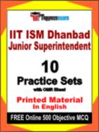 IIT ISM Dhanbad Junior Superintendent Test Book in English - Practice Set