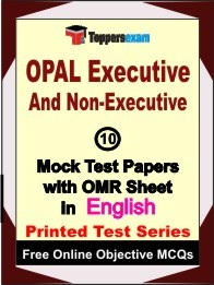 OPAL Executive and Non-Executive Exam 10 Practice Set Book (English)