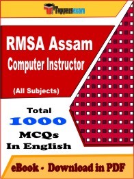 EBook of RMSA Assam Computer Instructor Exam (MCQ) in PDF Format in English