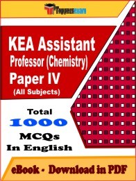EBook of KEA Assistant Professor (Chemistry) Paper IV Exam (MCQ) in PDF Format in English
