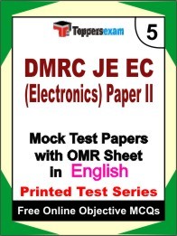 DMRC JE EC (Electronics) Paper II Exam Practice Set Book (English)
