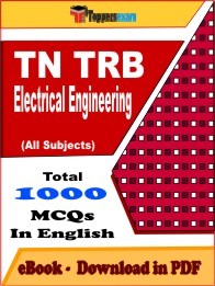 EBook of TN TRB Electrical Engineering Exam (MCQ) in PDF Format in English
