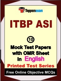 ITBP ASI Exam 10 Practice Set Book (English)