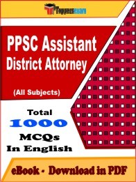 EBook of PPSC Assistant District Attorney Exam (MCQ) in PDF Format in English
