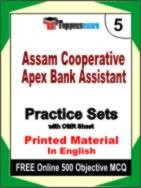 Assam Cooperative Apex Bank Assistant Book in English - Mock Test / Practice Set