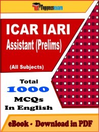 ICAR IARI Assistant Prelims PDF Book In English