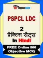 PSPCL LDC Test Book in Hindi - Question Paper / Practice Set