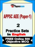 APPSC AEE (Paper-1) Test Book in English - Question Paper / Practice Set