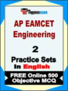 AP EAMCET Engineering Test Book in English - Question Paper / Practice Set