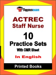 ACTREC Staff Nurse Book in English - Practice Set