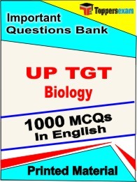 UP TGT Biology Exam 1000 Objective MCQ in English (Printed Book)