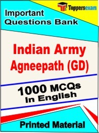 Indian Army Agneepath GD Exam Objective MCQ Book in English