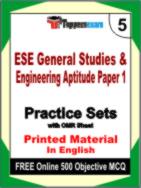 ESE General Studies & Engineering Aptitude Paper 1 Test Book in English - Mock Test / Practice Set