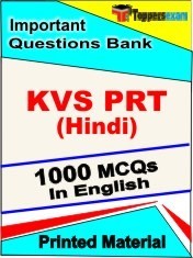 KVS PRT (Hindi) Exam Objective MCQ Book in English
