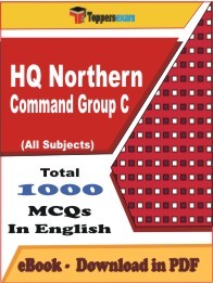 HQ Northern Command Group C PDF Book In English