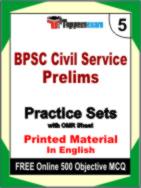 BPSC Civil Service Prelims Test Book in English - Mock Test / Practice Set