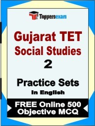 Gujarat TET Social Studies Book in English - Question Paper / Practice Set