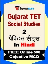 Gujarat TET Social Studies Book in Hindi - Question Paper / Practice Set