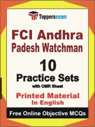 FCI Andhra Pradesh Watchman Exam 10 Practice Sets Book (English)
