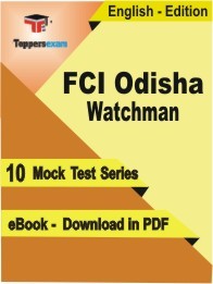 EBook of FCI Odisha Watchman Exam (10 Mock Test) in PDF Format in English