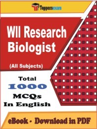 EBook of Wll Research Biologist Exam (MCQ) in PDF Format in English