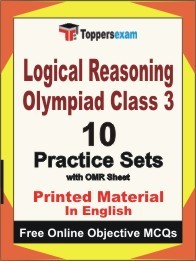 Logical Reasoning Olympiad Class 3 Test Book in English - Practice Set