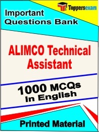 ALIMCO Technical Assistant Exam 1000 Objective MCQ in English (Printed Book)