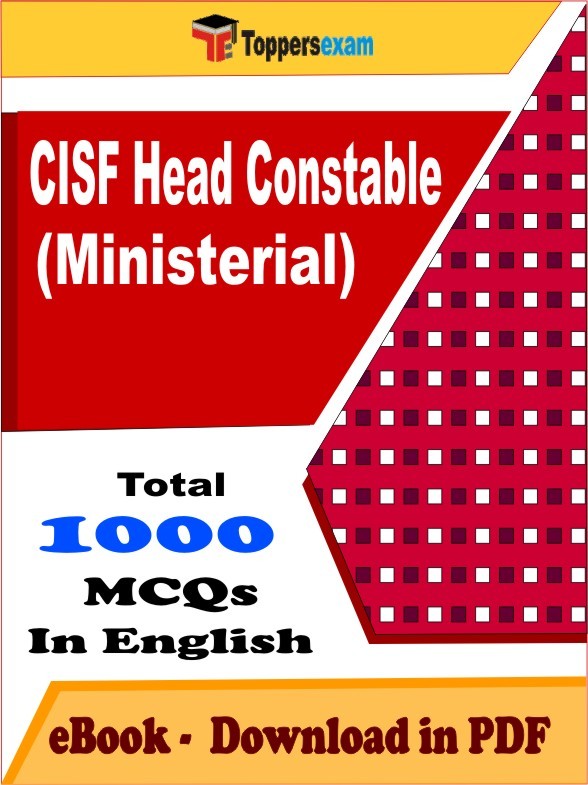 CISF Head Constable (Ministerial) PDF Book In English