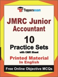 JMRC Junior Accountant Test Book in English - Practice Set