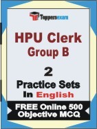 HPU Clerk Group B Exam Practice Set Book in English