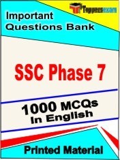 SSC Phase 7 Exam Objective MCQ Book in English