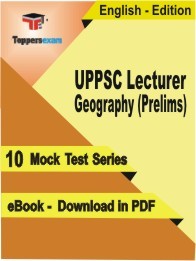 UPPSC Lecturer Geography Prelims PDF Book In English