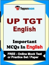UP TGT ENGLISH Exam Objective MCQ in English (Book) + (FREE) Online Mock Test Series