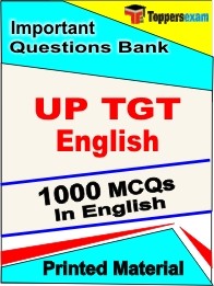 UP TGT English Exam 1000 Objective MCQ in English (Printed Book)