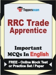 RRC TRADE APPRENTICE Exam Objective MCQ in English (Book) + (FREE) Online Mock Test Series