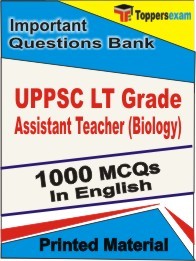 UPPSC LT Grade Assistant Teacher (Biology) Book in English - Objective MCQ