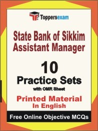 STATE BANK OF SIKKIM ASSISTANT MANAGER Exam 10 Practice Sets Book (English)