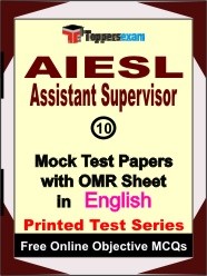 AIESL Assistant Supervisor Exam Mock Test Papers (Book) in English