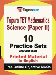 TRIPURA TET MATHEMATICS SCIENCE PAPER II Exam 10 Practice Sets Book (English)