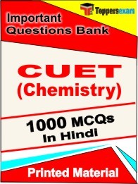 CUET (Chemistry) Exam 1000 Objective MCQ in Hindi (Printed Book)