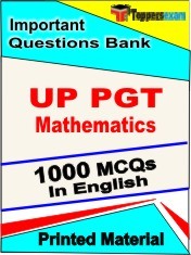UP PGT Mathematics Book in English - Objective MCQ