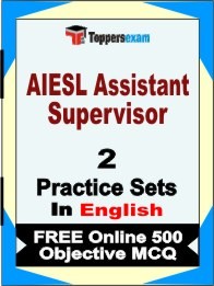 AIESL Assistant Supervisor Exam Practice Set Book in English