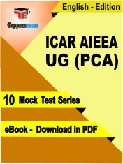 EBook of ICAR AIEEA UG (PCA) Exam (10 Mock Test) in PDF Format in English